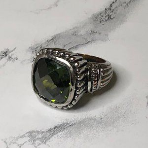 Premier Green Stone Ring